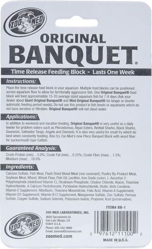 Zoo Med Original Banquet Feeding Block, 0.45-Ounce in Saudi Arabia