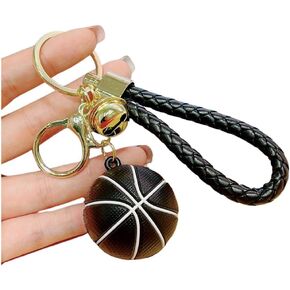 Fuqimanman2020 Basketball Keychain Sports Ball Key Chain KeyRings Sports Fan Lover Gift Inspirational Gift for Women Men in Saudi Arabia