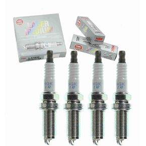 4 pc NGK Laser Iridium Spark Plugs compatible with Subaru WRX STI 2.5L H4 2013-2018 in Kuwait