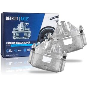 Detroit Axle - 2pc Front Brake Calipers for Buick Regal Century LeSabre Chevrolet Venture Pontiac Grand Prix Montana Bonneville Brake Calipers with Brackets Replacement in Saudi Arabia