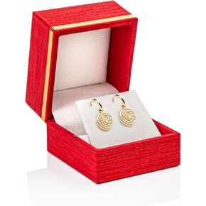 Luxury earring jewelry Gift Box, Elegant Small Earring Jewelry Box With Gold Strip, jewelry Storage Display Case For Women And Men, Earring Holder Organizer for Birthday, Wedding, Engagement, in Saudi Arabia