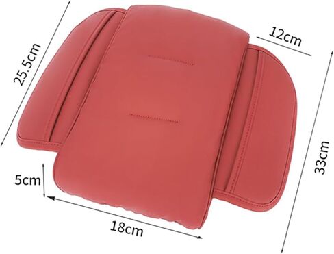 Car Center Console Armrest Cover for VW ID.4 2021–2025, PU Leather Armrest Seat Box Cover Protector, Car Armrest Box Pad,A Black in Saudi Arabia