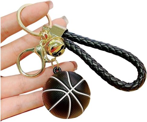Fuqimanman2020 Basketball Keychain Sports Ball Key Chain KeyRings Sports Fan Lover Gift Inspirational Gift for Women Men in Saudi Arabia