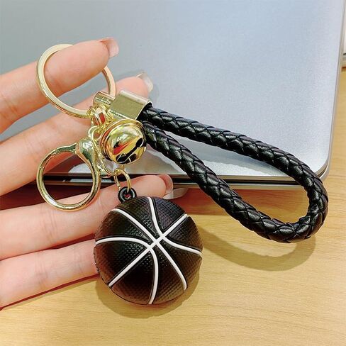 Fuqimanman2020 Basketball Keychain Sports Ball Key Chain KeyRings Sports Fan Lover Gift Inspirational Gift for Women Men in Saudi Arabia