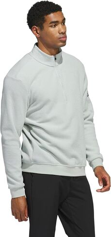 adidas Men's Ultimate365 Terry Cloth Quarter-Zip Pullover in Saudi Arabia