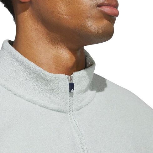 adidas Men's Ultimate365 Terry Cloth Quarter-Zip Pullover in Saudi Arabia