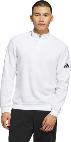 أديداس للرجال Ultimate365 Terry Cloth Quarter-Zip Pullover in Kuwait