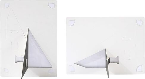 إطارات الورق السوداء 5 × 7 مجموعة من 10 ، إطار صورة من الورق المقوى مع الحرف ، الحرف المصورة DIY. in Kuwait