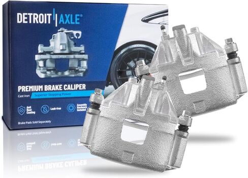 Detroit Axle - 2pc الفرجار الأمامي الفرامل لبويك ريجال القرن Lesabre Chevrolet Venture Pontiac Grand Prix Montana Bonneville الفرجار مع استبدال قوسين in Saudi Arabia