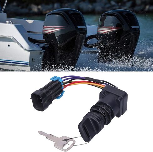 مفتاح مفتاح المفتاح ، مفتاح الإشعال ، سفينة اليخوت 4 الموضع الإشعال مفتاح KEY KIT 893353A03 قطع غيار بديل مناسبة ل Mercruiser DTS in Kuwait