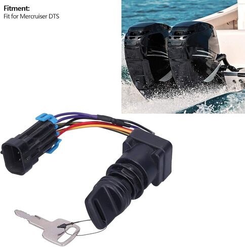 مفتاح مفتاح المفتاح ، مفتاح الإشعال ، سفينة اليخوت 4 الموضع الإشعال مفتاح KEY KIT 893353A03 قطع غيار بديل مناسبة ل Mercruiser DTS in Kuwait