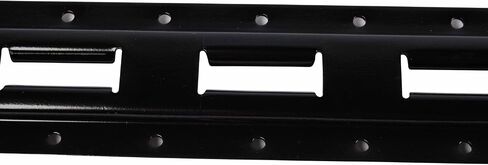 Mytee Products (4 Pack) 5' Vertical E-Track Tie-Down Rail - Made in USA | Black Powder Coated Steel, Bolt-On Tie Down Rail for Cargo on Pickups, Trucks, Trailers, Vans in Saudi Arabia