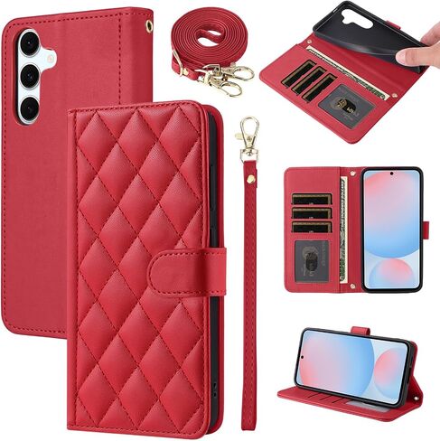 Argyle Wallet Case for Samsung Galaxy Z Fold 4 5G 2022 Women Purple in Saudi Arabia