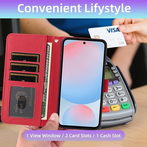 Argyle Wallet Case for Samsung Galaxy Z Fold 4 5G 2022 Women Purple in Saudi Arabia