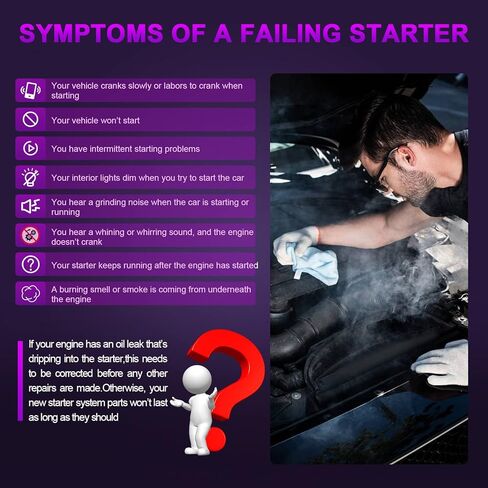 استبدال بداية جديدة لـ Firebird 2door 5.7L Trans AM 1998-2002 لـ Camaro 2door 5.7L Z28 1998-2002 ، Azhz Electrical Starter SDR0042 in Kuwait