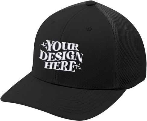 INK STITCH Stc40 Custom Embroidery Add Logo Texts Air Mesh Trucker Caps in Saudi Arabia
