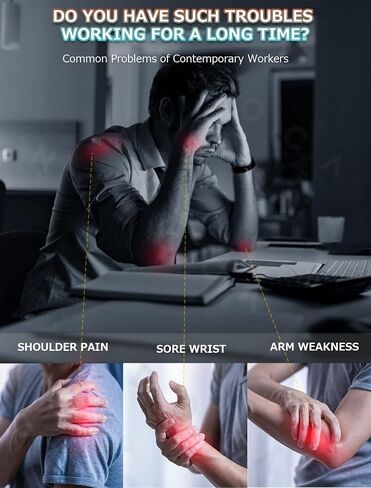 NODOCA Arm Rest for Desk, Ergonomics Wrist Rest, Desk Extender, Soft Sponge Built-in, Comfortable Arm Support for Desk, Foldable Elbow Rest for Desk, Home, Office(1pcs) in Kuwait