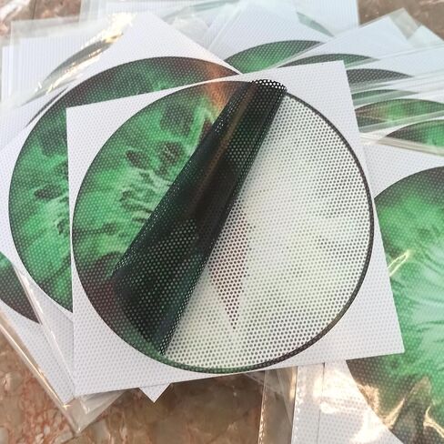 Beast Eyes Headlight Decals, 3D Round Stickers and Decals for Jeep Wrangler, Stereo Eyes Headlight Decal Stickers (Green) in Kuwait