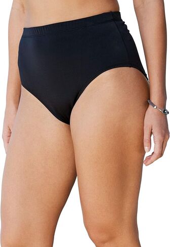 Swim 365 Women's Plus Size Classic Swim Brief with Tummy Control in Saudi Arabia