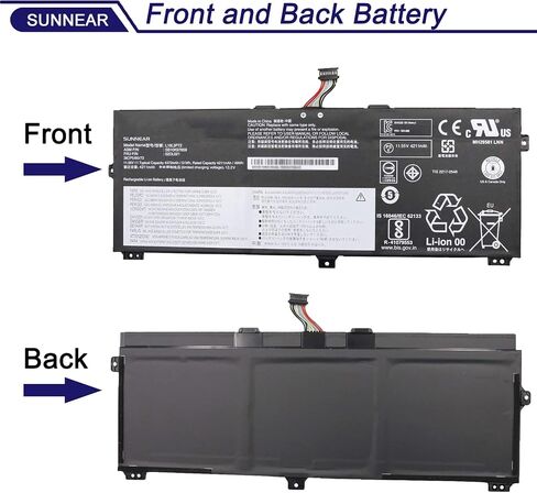 L19L3PDA L19M3PDA Battery Replacement for Lenovo ThinkBook 14 G2 ITL are 14 G3 ACL 14 G4 ABA IAP 15 G2 ITL are 15 G3 ACL ITL 15 G4 ABA IAP Series Laptop L19D3PDA L19C3PDA 13.2V 45Wh 3820mAh in Saudi Arabia