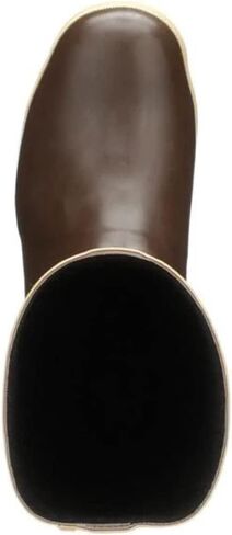 XTRATUF Men’s Fishing Watertight Latex Neoprene Arch Support Slip Resistant Traction Legacy Boots, 15in Insulated - Plain Toe, Copper/Tan, 11 in Saudi Arabia