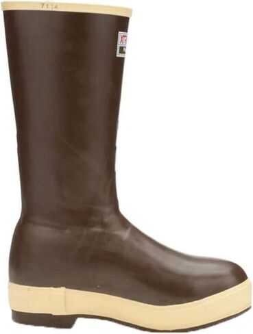 XTRATUF Men’s Fishing Watertight Latex Neoprene Arch Support Slip Resistant Traction Legacy Boots, 15in Insulated - Plain Toe, Copper/Tan, 11 in Saudi Arabia