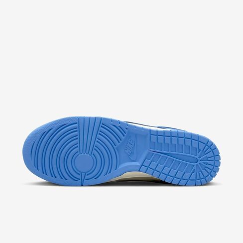 Nike Dunk Low Retro Men's Shoes (DV0833-113, Coconut Milk/Gym Red/Sail/University Blue) Size 8.5 in Saudi Arabia