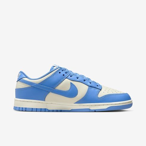 Nike Dunk Low Retro Men's Shoes (DV0833-113, Coconut Milk/Gym Red/Sail/University Blue) Size 8.5 in Saudi Arabia