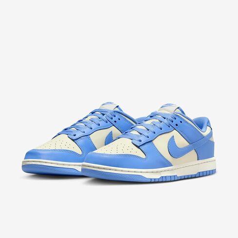 Nike Dunk Low Retro Men's Shoes (DV0833-113, Coconut Milk/Gym Red/Sail/University Blue) Size 8.5 in Saudi Arabia