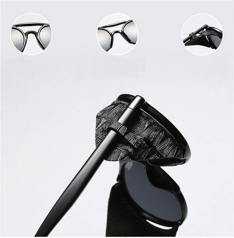 willochra 2 Pack Bifocal Reading Sunglasses for Women round punk Muticolored Reader Sunglasses Driving goggles Value package in Saudi Arabia