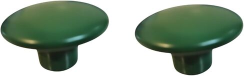 Drawer Pulls， Wood Pull Handles ，Furniture Handles 2Pcs Cabinet Door Drawer Solid Wood Handle Log Round Cabinet Wardrobe Wooden Single Hole Door Handle Handle(Dark Green,8cm) in Saudi Arabia