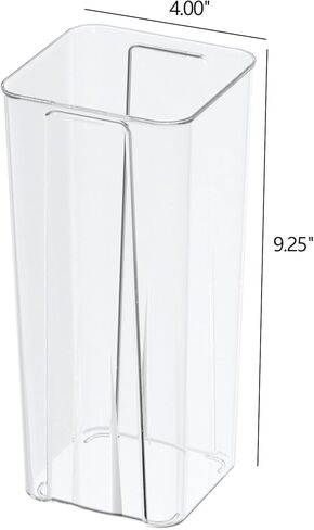 6 PCS أكريليك مزهرية زهرة واضحة ، مزهرية زهرة طويلة المقاومة ، محور ديكور للمنزل ، حفل زفاف in Kuwait