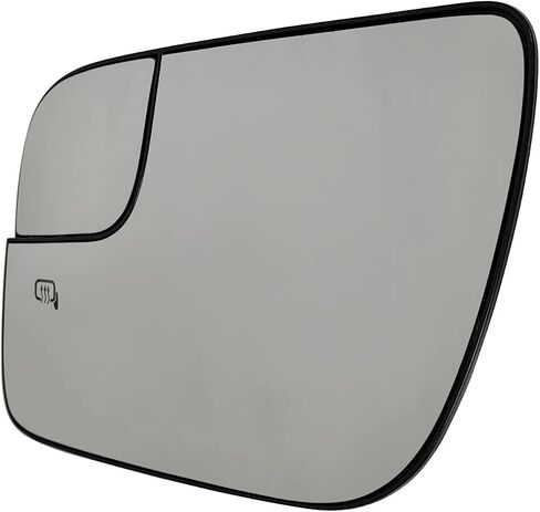 Passenger Right Side View Convex Mirror Glass Power Heated Compatible with Ford Explorer 2011 2012 2013 2014 2015 2016 2017 2018 2019 With Back Plate in Saudi Arabia