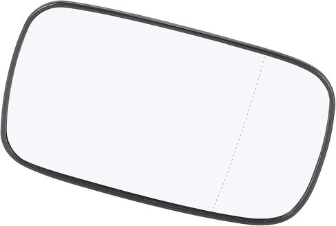 ACROPIX Left Driver Side Rearview Heated Mirror Glass Replacement Fit for Volvo S40 with Backing Plate - Pack of 1 White Glass in Saudi Arabia