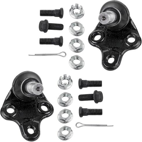 Detroit Axle - Front End Control Arm Kit for 2003-2008 Toyota Corolla, 2 Lower Control Arms, 2 Lower Ball Joints, 2 Sway Bar Links 2004 2005 2006 2007 Replacement in Saudi Arabia
