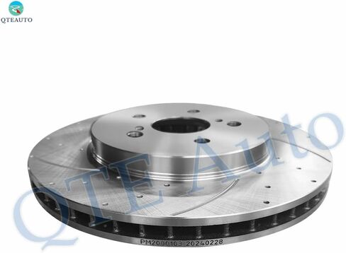 PM Auto Front Pridted Smoted Disc Doct For 2007-2009 Lexus RX350 BASE in Saudi Arabia