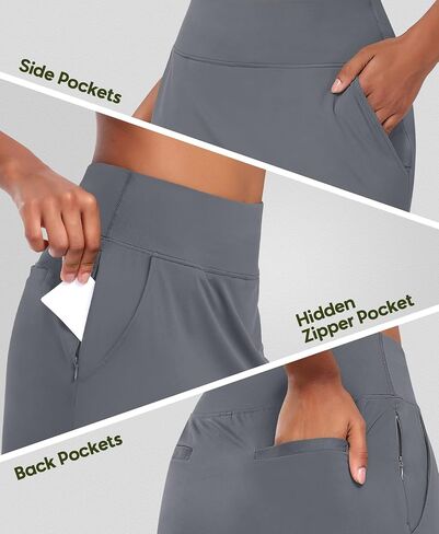 JoyGirl Womens Golf Skorts Skirts with Shorts High Waist Tennis Skirt Hiking Skirts Athletic Skorts with 7 Pockets in Saudi Arabia