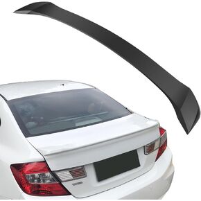 SCITOO Spoiler Wing Fits for 2012-2015 for Honda Civic Sedan Matte Black Rear Trunk Spoiler Wing in Saudi Arabia