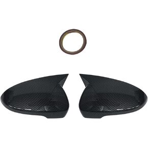 HYRAM Car Accessories Rearview Mirrors Cover Fit for Hyundai Tucson 2015 2016 2017 2018-2020 Rear View Mirror Exterior Mirrors (Color : 1pc Black Left) in Saudi Arabia