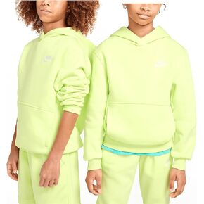 Nike Sportswear Club Fleece Pullover Hoodie for Kids 8-20, Boy's Size: Small, Dark Beige in Saudi Arabia