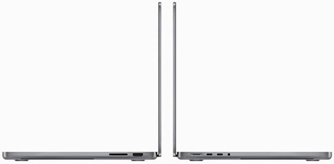 MacBook Pro M3 CPU 8-Core و GPU 10-core 14 "(أواخر 2023) 512 جيجا بايت SSD Gray (متجدد) in Saudi Arabia