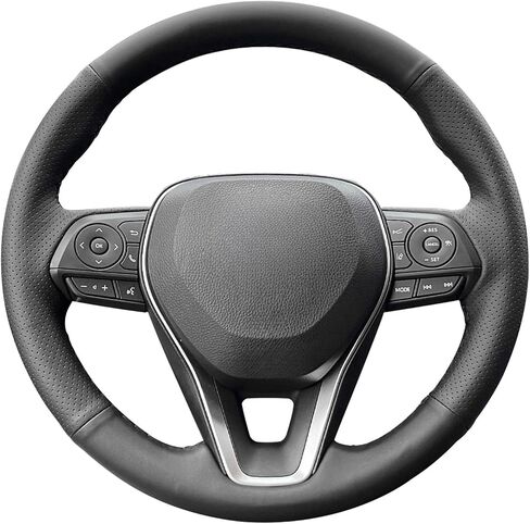 غطاء عجلة القيادة Mewant لـ Toyota Rav4 2019-2024/Camry 2018-2024/Corolla 2020-2024/Avalon 2019-2022 غلاف مقود مقود يدوي in Kuwait