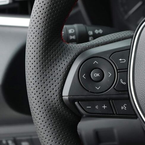 غطاء عجلة القيادة Mewant لـ Toyota Rav4 2019-2024/Camry 2018-2024/Corolla 2020-2024/Avalon 2019-2022 غلاف مقود مقود يدوي in Kuwait