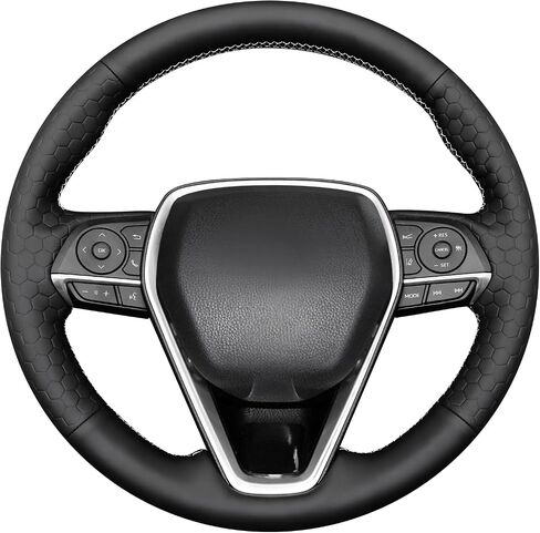 غطاء عجلة القيادة Mewant لـ Toyota Rav4 2019-2024/Camry 2018-2024/Corolla 2020-2024/Avalon 2019-2022 غلاف مقود مقود يدوي in Kuwait