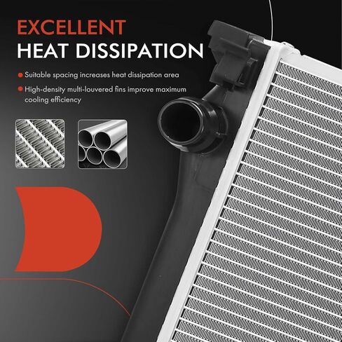 A-premium argelant soodant assembly مع مبرد زيت الإرسال متوافق مع Mazda MX-5 Miata 2016-2023 ، 2.0L ، استبدل# p51p15200 in Saudi Arabia