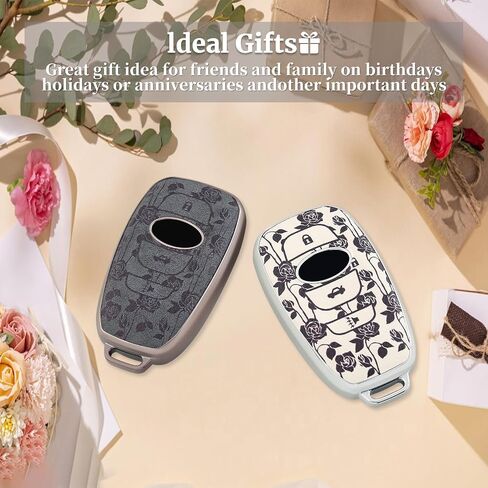 EnerCharge for Subaru key fob cover case,Texture Soft TPU and Leather key case/skin with 4-Buttons in Saudi Arabia