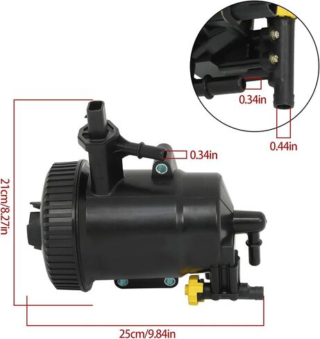 مجموعة الإسكان مرشح الوقود 68157291AA استبدال RAM 2500 3500 4500 2013-2018 Cummins 6.7L in Saudi Arabia