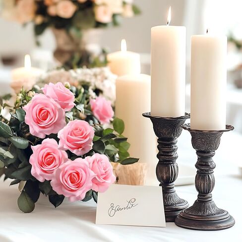50pcs Artificial Roses Flowers in Bulk,Realistic Silk Fake Rose with Long Stem for Wedding Centerpieces Bouquet Party Floral Arrangement Home Decoration(Royal Blue) in Kuwait