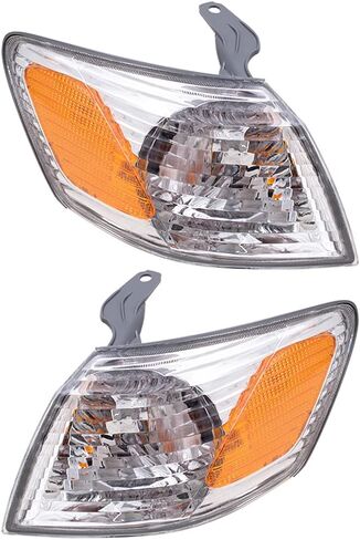 Brock Replacement Set Driver and Park Park Corner Marker Lights Lights متوافقة مع 2000-2001 Camry 81520-AA020 81510-AA020 in Saudi Arabia