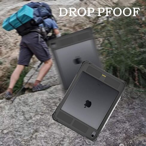 ShellBox Case Compatible with iPad Mini 7/ Mini 6 Generation 2024 IP68 Waterproof case, Built in Pencil Holder, Built-in Screen Protector, Full Body Protective Pad Cover for iPad Mini 6th 8.3 inch in Kuwait